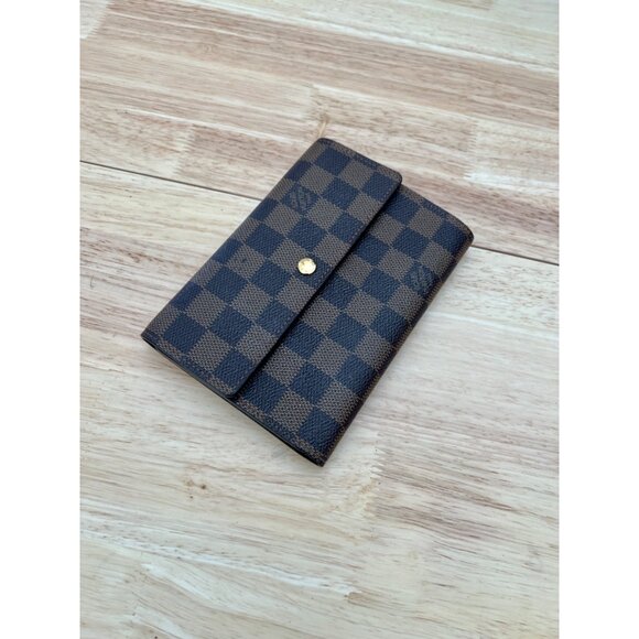 LOUIS VUITTON Tresor Etui Papier Trifold Wallet Damier Leather - Picture 4 of 14